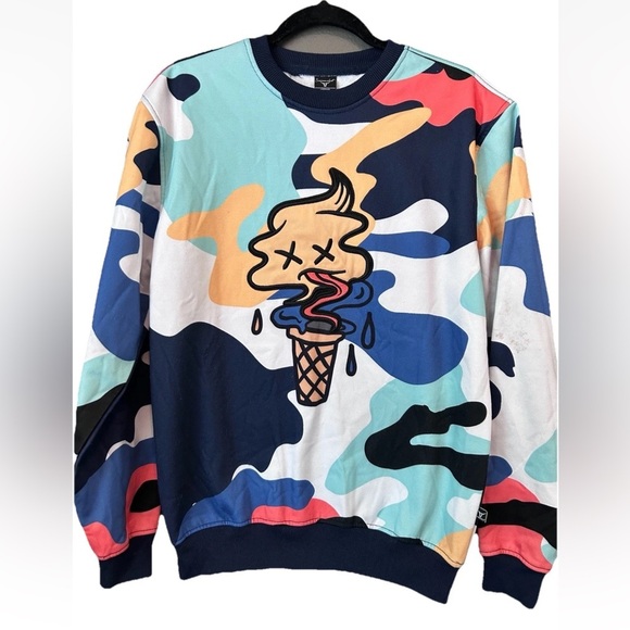 screenshot Other - Screenshot CAMO ANIMATION CREW NECK FLEECE Men’s Medium